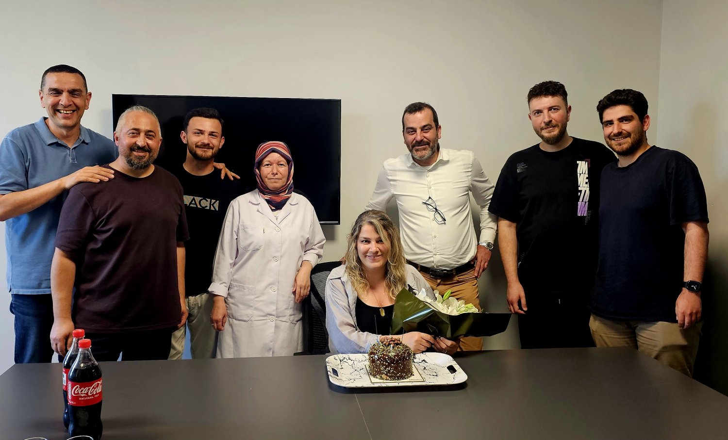 Gebo Press'te Zeynep Taflan'a Sürpriz Doğum Günü Kutlaması